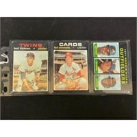 (3) 1971 Topps Rookie Baseball Cards