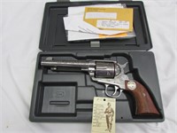 Ruger Vaquero 45 colt custom engraved revolver