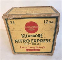 Empty Remington Kleanbore 12 GA Box