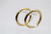 14KT Yellow Gold Earrings