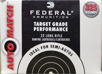 FEDERAL 22LR 325 ROUNDS