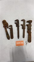 Pipe Wrench Lot