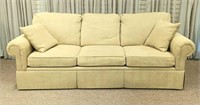 92" Southwood Sofa in Twill with Down Pillows
