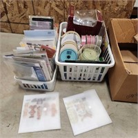 Craft Ribbon & Stamps