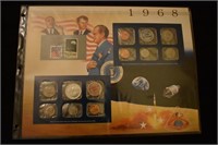 U.S. Mint sets, 1965 to 2021 w/postage $258 face