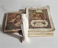 Cards, Statue  and Devotional books