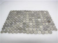 LARGE COLLECTION SILVER CANADIAN DIMES 400G