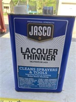 Full gallon lacquer thinner