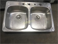 S/S 2 Well Sink - 31 x 20