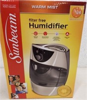 Sunbeam Filter Free Warm Mist Humidifier