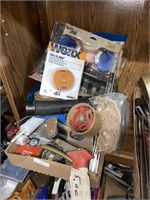 organizing supplies and tiedown kit