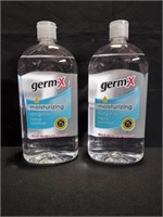 GERM-X 2- 32 OZ BOTTLES.