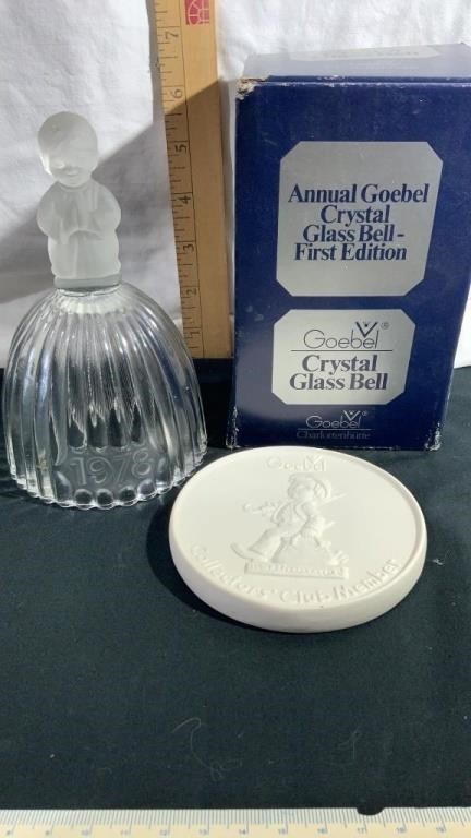 Goebel Crystal Bell, Goebel Medallion