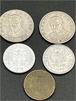 Lot of 5 zloty Polish Coins