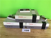 FOR PARTS Nintendo Entertainment System lot of 3