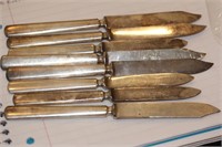 Lot of Silverplated Butter Knives