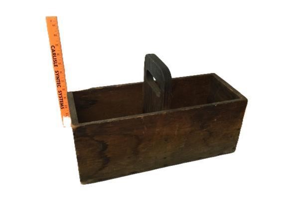 Vintage Wooden Crafts Men Box