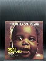 Nikki Giovanni Truth Is On Its Way Vinyl Record