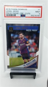 PSA 9 Lionel Messi Barcelona Argentina #d /100