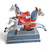 Vintage Coin-Op Carousel Horse Kiddie Ride.