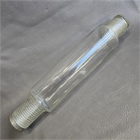 Vintage Glass Rolling Pin -Pastry, Pie Dough