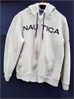 Nautica size large sweatshirt zip up Hoodie