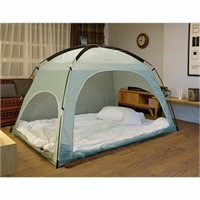 Cozy Indoor Privacy Tent with LED Lights