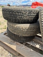 Used Studded Tires 185/70R14  (7 tires)