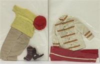 2 Hand Sewn Doll Outfits, Casual & Drum Major