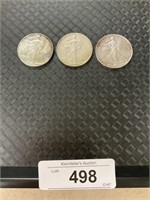 1988 & 1992 Silver Eagle Coins.