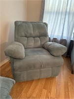 Blue Rocker Recliner matches next lot