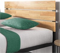 ZINUS Paul Metal and Wood Platform Bed Frame, Twin