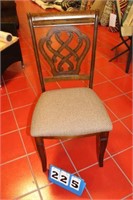 Single Dining Room Chair Brown