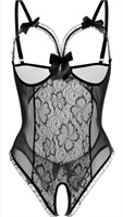 New (Size L) Lingerie for Women One-Piece Teddy