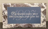 1997 United States mint uncirculated coin set.  D
