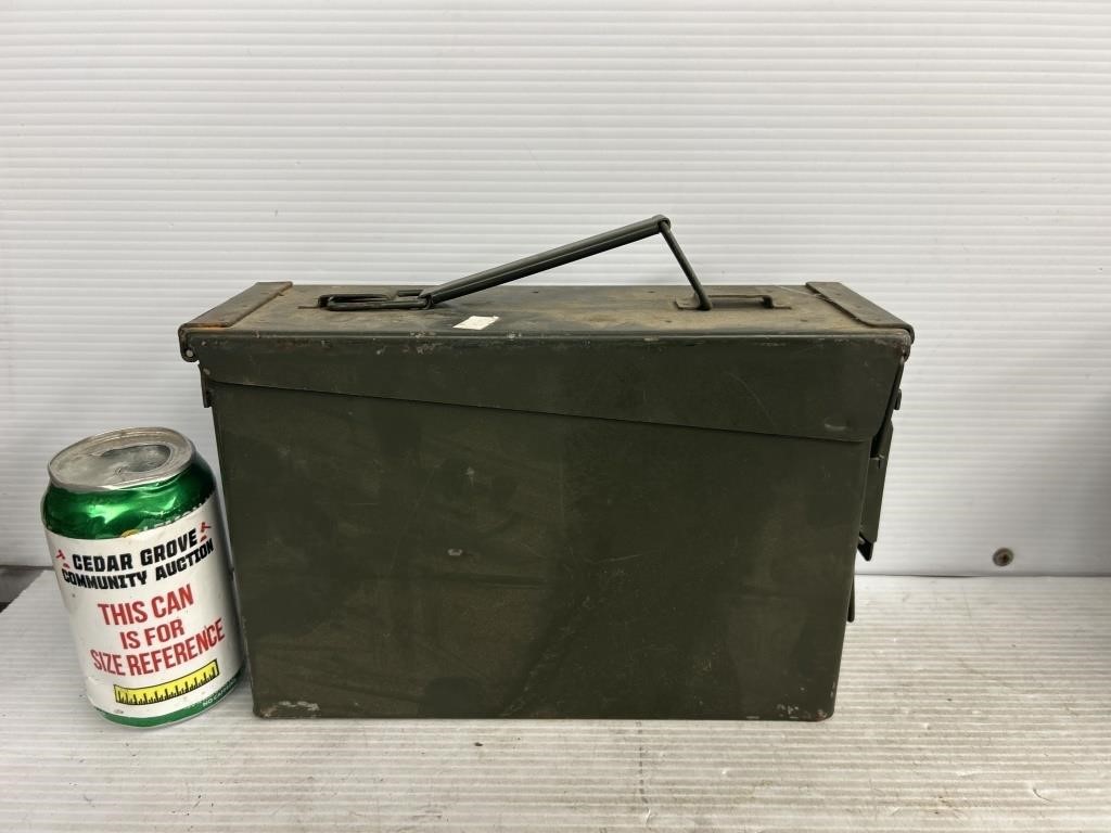 Military ammo box