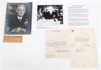 WWII MACARTHUR, RIDGWAY & HAROLD MARTIN SIGNATURES