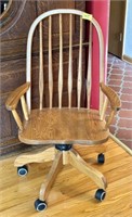 Oak Computer Chair