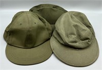 U.S. Military OD Green Baseball Caps