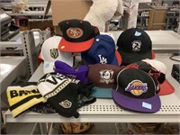 Assorted hats and beanies