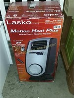 Lasko Motion Heat Plus Heater $80 Retail