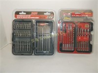 2- sets of drill driver bits