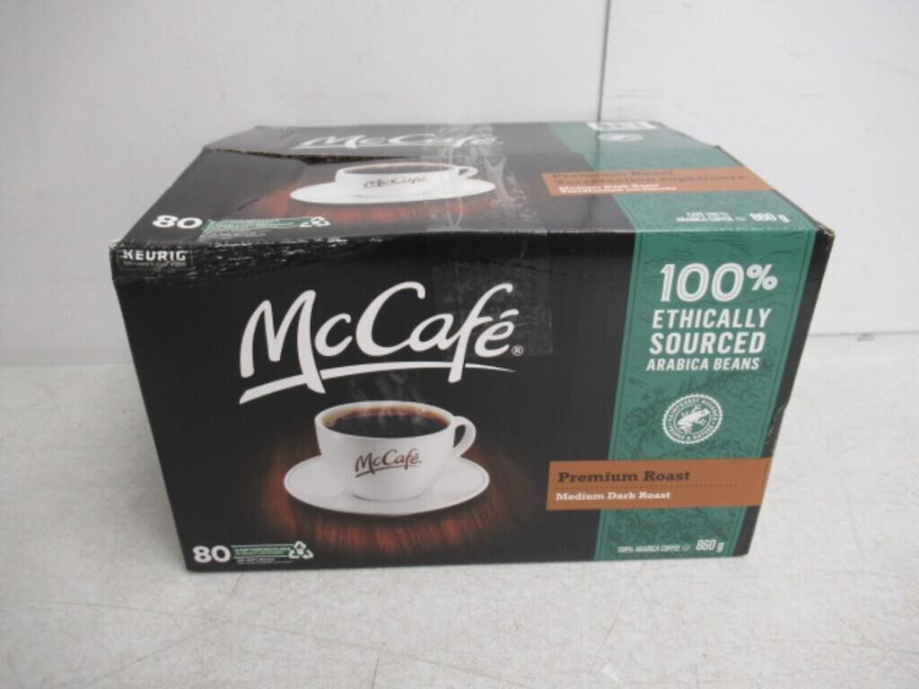 80-Pk McCafé Premium Roast Coffee K-Cup Pods