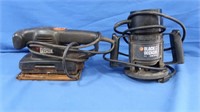 B&D Sander 7448, Router 7604 (both work)