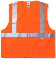 Orange Mesh Safety Vest, S/M