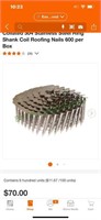 15 degree collated roofing nails