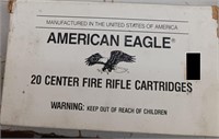 American Eagle 30-06 150GR box of ammunition