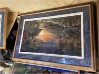 Terry Redlin Sunset Retreat signed numbered