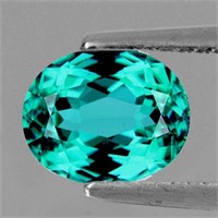 Natural Intense Green Blue Apatite 2.32 Cts [VVS]