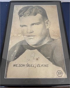 Hall of Famer Wilson (Bull) Elkins